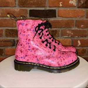 doc martens womens pink boots